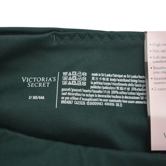 Victorias Secret Leggings Womens 2 High Rise 7/8 Length Pockets Flow on Point - Picture 5 of 7